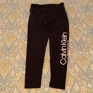 Calvin Klein leggings size large.